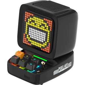 Divoom Ditoo Retro Pixel Art Game Bluetooth Speaker with 16X16 LED App Controlled Front Screen (Black) Divoom Ditoo Retro Pixel Art Game Bluetooth Speaker with 16X16 LED App Controlled Front Screen (Black)