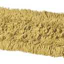 Commercial Dust Mop Replacement Head  36 x 5 in. Cotton Nylon Reusable Mop Head  Industrial Dust Mop Refill for Floor Cleaning & Janitorial Supplies, Yellow