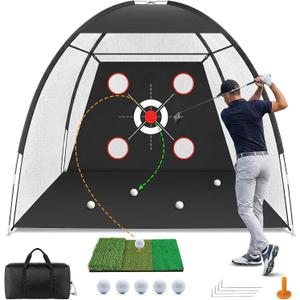 10x7FT Golf Net, Golf Practice Net for Backyard Driving & Chipping
