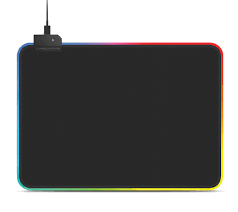 LIFEWORKS Samurai LED Gaming Mouse PAD Multicolor Illumination