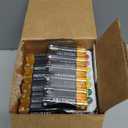 Puck Lights with Remote Control, Wireless LED Puck Light for Kitchen,Battery Operated Under Cabinet Lights, Under Counter Lighting Dimmable, Stick On Lights for Closet Black (4pack)