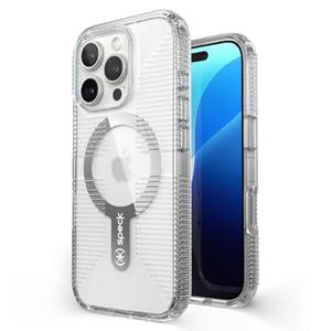 Speck Clear iPhone 16 Pro Case - Slim MagSafe GemShell Crystal Clear
