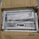 2 Pack Under Sink Organizer With Next-Gen Ball-Bearing Slides,2-Tier Precision Mesh Pull Out Cabinet Drawers Storage for Bathroom&Kitchen,Height Adjustable Shelf,Rust-resistant-Patent Pending (White)