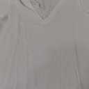 lime flare Dressy Lace Trim Blouse Tops Popular Short Sleeve Shirt, Size Small