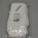 12 Pairs White Cotton Gloves for Serving Inspection Costume - Cloth Gloves for Dry Hands Eczema SPA Moisturizing