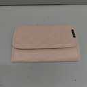 BELALIFE Travel Jewelry Case Organizer, Medium Foldable Storage Roll for Earrings, Necklaces, Rings, Bracelets, Brooches, Pink