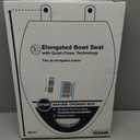 KOHLER Stonewood Quiet-Close, Elongated Toilet Seat Soft Close, Durable Wood, Easy Installation, Universal Fit, Home Essentials, White Finish, K-20466-0