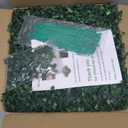 Grass Wall Panels, 10"x 10"(12pcs) 4-Layer Artificial Boxwood Faux Green Wall for Interior, Garden Party Wedding Backdrop, Indoor Outdoor Plant Wall Decor