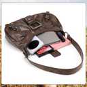 JATEBI Y2k Purses for Women 2 Pack, Punk Top Handle Women's Hobo Shoulder Bag Clutch Purse Goth Handbag Trendy Underarm Bag for Women
