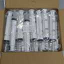 JOLLY PARTY 40 Pack Jelly Shot Syringes, 1.5 oz Jelly Shot Syringe With Caps, Reusable Plastic Syringe for Jelly Shot, Durable Jelly Shot Containers for Party Halloween, Christmas, Thanksgiving