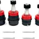 10626 Upper Lower Ball Joint Front 4 Pcs Automotive Replacement For 2007-2017 Jeep Wrangler 2018 Wrangler JK Dana 30 44 axles K3134 K3185