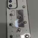 EYZUTAK Case for iPhone 16 Pro Max, Bling Glitter 3D Stars Phone Case Cute Sparkly Crystal Clear Star Aesthetic Design Case Slim Soft Durable TPU Transparent Protective Cover for Women Girls - Star