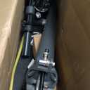 Electric Scooter ZD01,500W Peak Motor & 19MPH Electric Scooter Adults, 12-15 Mi RangeElectric Kick Scooters, 8.5" Solid Tires, E-Lock& E-Horn, Lightweight Foldable Escooter for Commuter