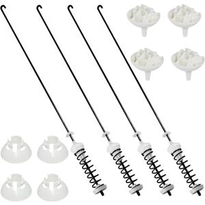 Updated W10780048 WTW4800XQ4 WTW4800XQ1 RTW4640YQ1 ATW4675YQ1 Washer Suspension Rod Replacement for Whirlpool Kenmore Maytag Amana WTW4800XQ2 MVWC200XW2 WTW4930XW1 CAW9244XQ2 NTW4501XQ0 by Techecook