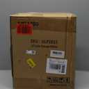 AWTATOS Cube Storage Organizer Storage 12 Cube Bookshelf DIY Plastic Closet Clothes Storage Shelves with Wooden Mallet, Stackable Storage Solution for Home, Bedroom, White