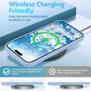 OOK Floral Case for iPhone 17 Case Cute Sunflower Floral Blooms Design Soft TPU Shockproof Protective for Women Girls Slim Phone Cover - Blue Flower