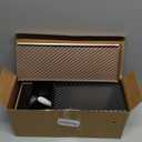 2Pack Pullman Loaf Pans with Lids  2.2 LB & 1 LB Dough Capacity, Non-Stick Carbon Steel Bread Pans for Homemade Sandwich and Sourdough Bread, Corrugated Toast Mold (Gold & Black)