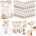 48 Sets Fall Hand Cream Bulk Gifts for Guest Baby Shower Party Favors Travel Size Pumpkin Hand Cream with Thank You Cards for Autumn Thanksgiving Party Supplies(Fall Pumpkin)