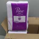 Poise Incontinence & Postpartum Pads for Bladder Leaks, 5 Drop Maximum Absorbency, Regular Length, 96 Count