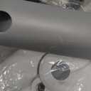 monTEK Single Monitor Arm with USB A/C, Ultrawide Monitor Stand for 17 to 57 Inch Curved Screen, Holds 59.4 lbs, Adjustable Gas Spring Arm, 75/100 VESA Mount, Clamp & Grommet Desk Mount, White