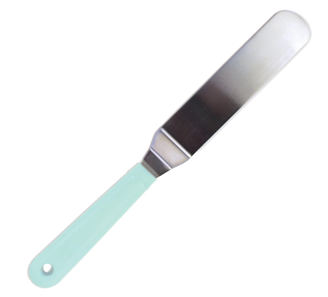 Scrapcooking Stainless Steel Mini Angled Spatula - 21cm
