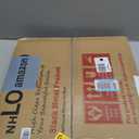 LOAAO 20X16 Inch Black Metal Framed Bathroom Mirror for Wall, Matte Black Bathroom Vanity Mirror Farmhouse, Large Rounded Rectangle Mirror, Anti-Rust, Hangs Horizontally or Vertically