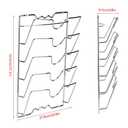 Generic Pot Lid Organizer, 5 Tier Kitchen Cabinet Storage Rack Holder, Stable Cabinet Hanging Type Pots and Pans Organizer For Kitchen Storage, Generic2dei8gfn15