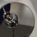 High Pressure Shower Head - Anti-Clogging Silicone Nozzles - 2.5 GPM Removable Restrictor - Easy to Clean Adjustable Replacement - easy to install with Plumbers Tape - 6 inch - Classic Chrome Finish