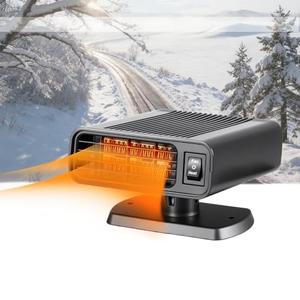 12V Car Heater - Portable Car Heater, 2 in1 Fast Heating and Cooling Heaters that Plugs into Cigarette Lighter, Fast Heating Defogger Demister for Cars