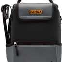 Kanga Insulated Cooler Bag - Soft Cooler Bag - 6 or 12 Can Beer and Seltzer Drink Cooler - Insulated Leak Proof and Durability Tested - Kanga Pouch Cooler (Midnight)