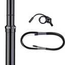 EXA Form Dropper Post Suspension Seatpost 30.9mm/31.6mm, 345mm/395mm/445mm Length, 40mm Suspension Travel - 860i (Diameter 30.9mm/Tavel 100mm)