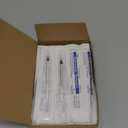 50 Pcs 1ml Syringes with Caps Oral Dispenser Individually Sterile Warpped for Medicine Dropper, Colostrum Collect Feeding Pets, Liquid