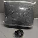 VANSOFY Waterproof Recliner Couch Covers, Sofa Covers 1-Piece Washable Reclining Sofa Cover Non-Slip Furniture Protector with Elastic Straps Pocket for Dogs, Pets (Dark Gray, 3 Seater)