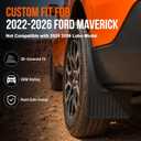 Mabett Mud Flaps for 2022-2026 Ford Maverick Accessories