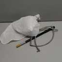 RESTCLOUD Professional Insect and Butterfly Net with 14" Ring, 26" Net Depth, 59" Telescopic Handle Full Extends to 73" Stainless Lockable