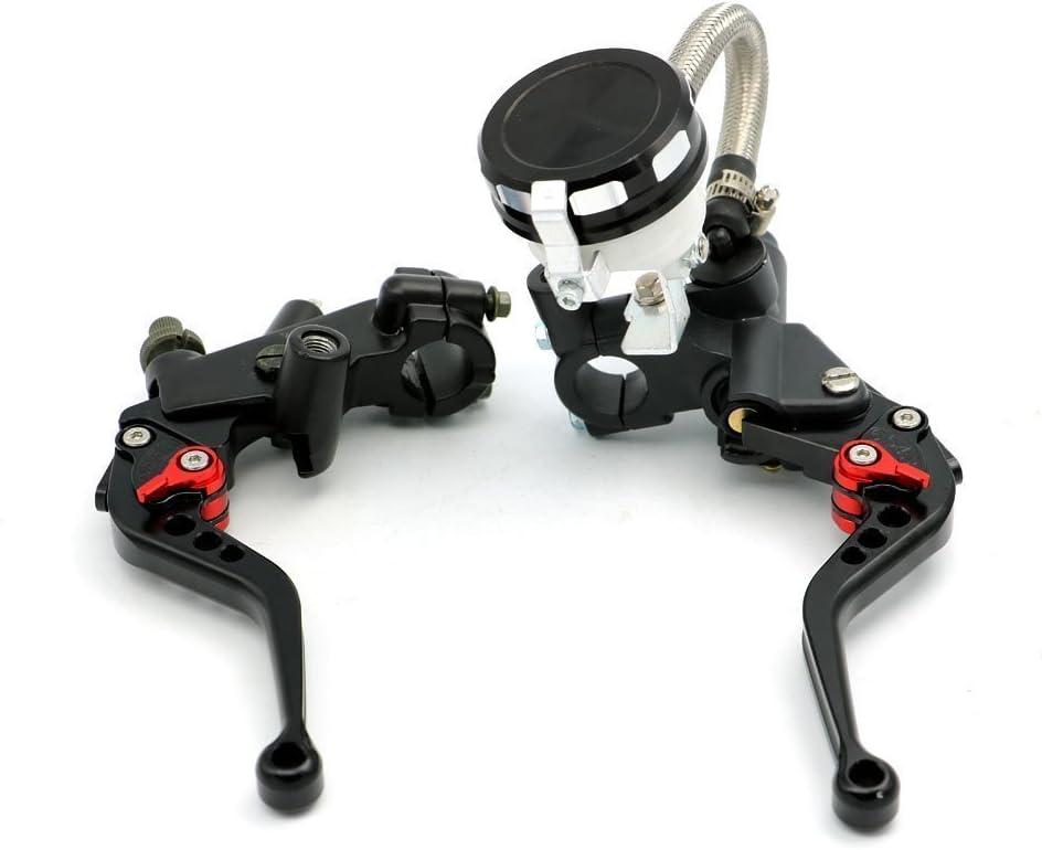 7/8" CNC Brake Clutch Master Cylinder Lever Fluid Reservoir Fit For Motorcycle Yamaha YZF R1 R6 1999-2015 R6S 2006-2009 FJR1300 2004-2005 WR450F 2009