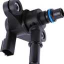 SLIMI 1 PC Vapor Canister Purge Valve, Engine Carbon Emissions Canister Solenoid Valve Replacement 9U5Z9C915AB AU5Z-9C915-B 9U5Z-9C915-A, Compatible with Ford, Explorer, Edge Escape (Black)