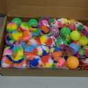 Shappy 150 Pcs Cat Toys for Indoor Cats Bulk, Kitten Toys Pack, Variety Interactive Gift Including Mice Rainbow Balls Spring Crinkle Balls Gift for Kitty Kitten Cat(Classic)