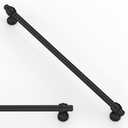 10 Pack Matte Black Cabinet Pulls 10 Inch(254mm) Kitchen Cupboard Handles Solid Heavy Duty Zinc Alloy Drawer Pulls