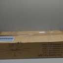 ZMISHIBO 72 inch Large Ceiling Fans with Lights and Remote, Indoor/Outdoor Black Modern Ceiling Fan for Kitchen Living Room Patio, 6 Speed Reversible Quiet DC Motor, 3 CCT, Dual Finish 8 Blades