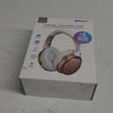 iLive Electronics Active Noise Cancellation Bluetooth Headphones, Adjustable Headband, Includes 3.5mm Audio Cable, Rose Gold (IAHN40RGD)