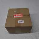 Glass Vase for Centerpieces,Modern Large Vase for Flowers,Footprint Shape Striped Bottle for Home,Office Restaurant Desk Decor 8.3 Inch (Clear)