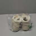 ChayChax Women's Winter Snow Boots with Fur Lined Lightweight Ankle Booties Anti Slip Comfortable Warm Winter Shoes (7.5, Beige)