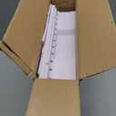 12 Tier Scrapbook Paper Organizer - 13" x 13", Craft & Stamp Cardstock Storage Rack for Home Office & Classrooms (White)