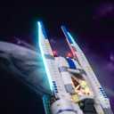 Hilighting Upgraded Led Light Kit Compatible with Lego Rebel U-Wing Starfighter Building Set, Lights Decoration Compatible with Lego 75399 (Model Not Included)