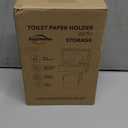 Self-Adhesive Toilet Paper Holder Wall Mount with Shelf & Wipes Storage  Brushed Nickel Stainless Steel Modern Toilet Tissue Holder for Bathroom, Kitchen  Adhesive and Screw Installation