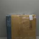 DUMOS Armless Desk Chairs with Wheels, Ergonomic Adjustable Home Office Swivel Rolling Task Chair No Arms, Comfy Mesh Mid Back Computer Work Vanity Desk Seat for Small Spaces, Black