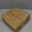 CAROTE 8 Inch Non Stick Frying Pan with Lid,White Granite Nonstick Skillet Omelet Pans, Egg Pan Granite Cookware, PFOS & PFOA Free