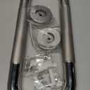 Shower Grab Bar, 2 Pack 16 Inch Bathroom Grab Bar, 304 Stainless Steel 1.25" Diameter Anti-Slip Handicap Grab Bar Support Shower Rail Senior Handrail Shower Safety Bar Handle