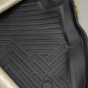 Powerty Floor Mats for 2024-2025 2026 Chevrolet Chevy Equinox EV Accessories (Non Fuel), All Weather Protection Anti-Slip and Waterproof Car Floor Liners for Equinox EV 3PCS